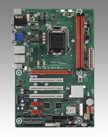 ATX LGA1150 H81 VGA/DVI/miniPCIe/2LAN V2.00